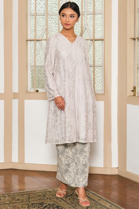 Sutra Blouse & Skirt