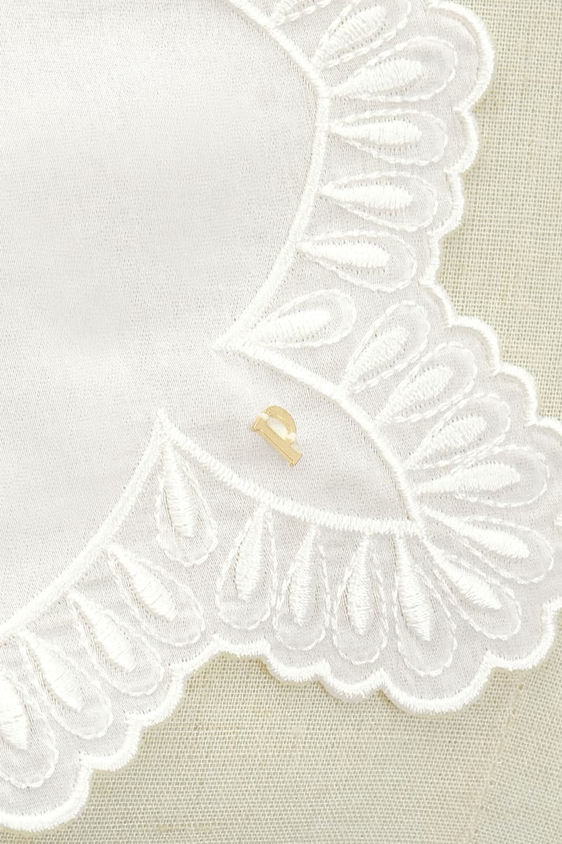 Thalita Embroidered Selendang - Rice - Image 2