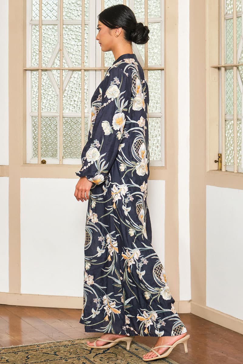 Sanjana Dress - Deep Navy - Image 3