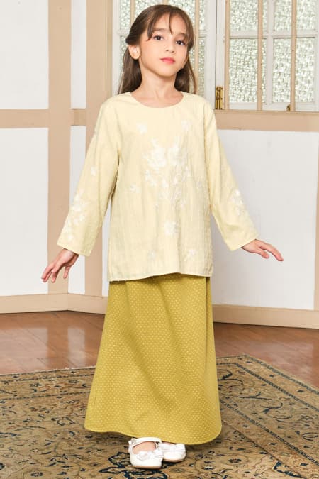 KIDS Ayunda Set - Lime Ice/Kiwi