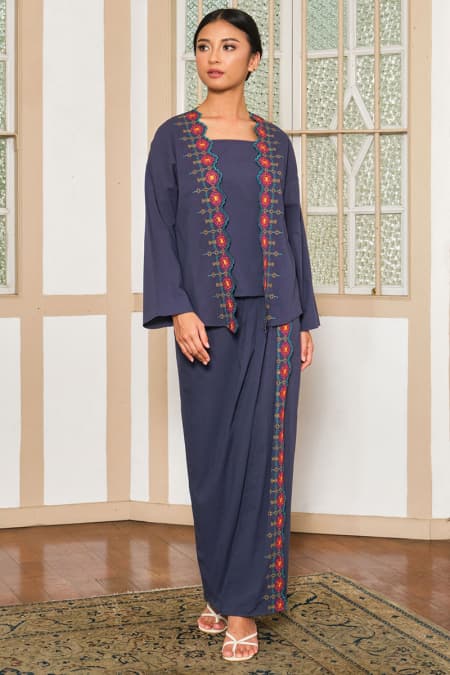 COTTON Zelynda Blouse & Skirt