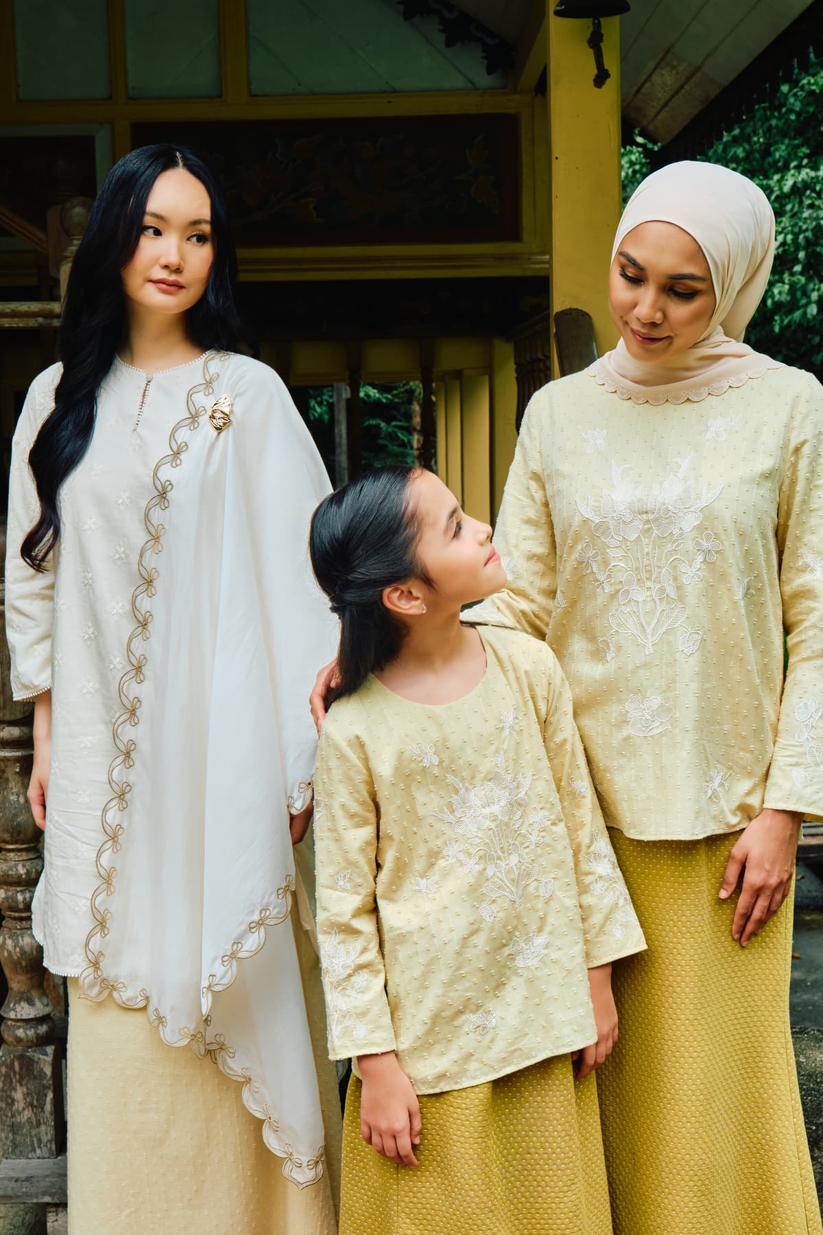 COTTON Ayunda Blouse & Skirt - Lime Ice/Kiwi - Image 7