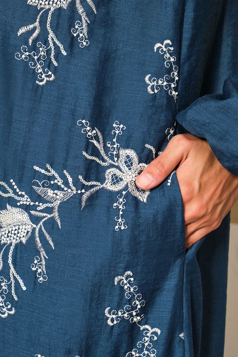 Sanjana Dress - Deep Emerald - Image 5