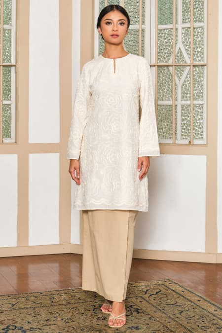 COTTON Selasih Blouse & Skirt