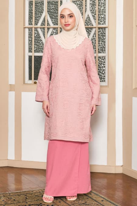 COTTON Selasih Blouse & Skirt