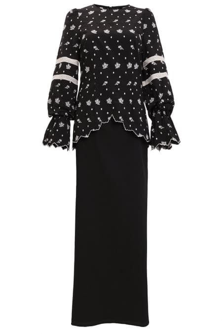 COTTON Tunas Blouse & Skirt