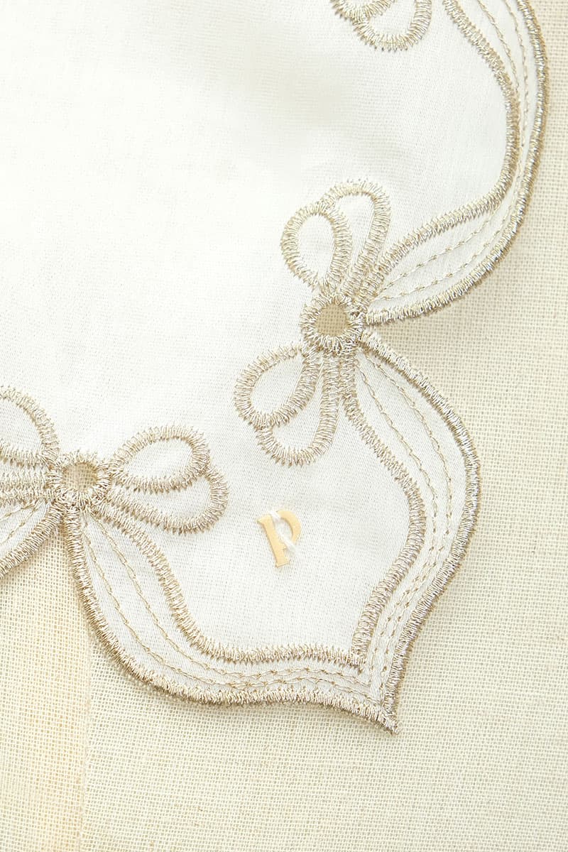 Arya Scallop Selendang - White - Image 2