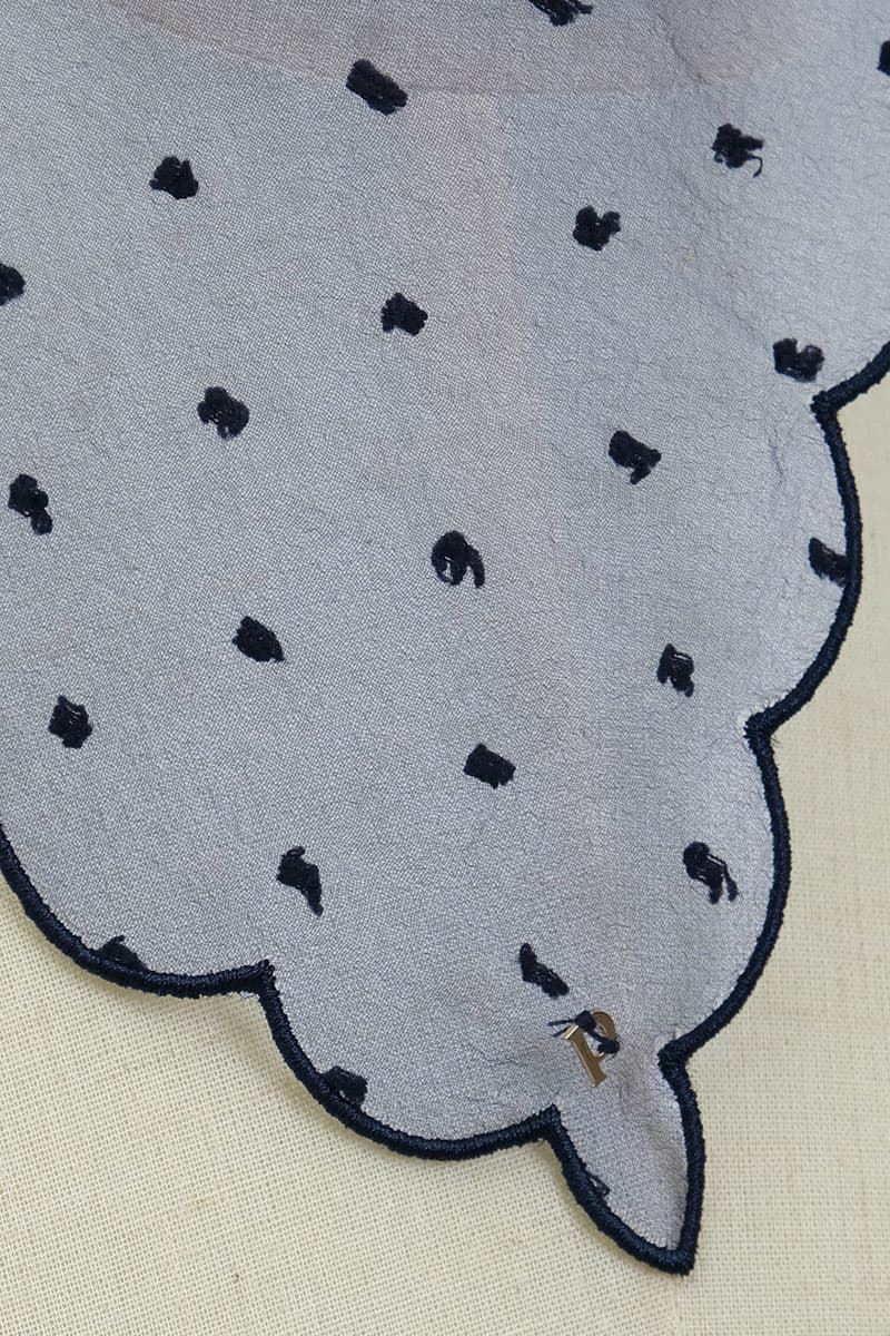 Anindya Scallop Selendang - Midnight - Image 2