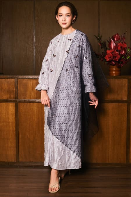 Molek Dress - Lavender Ice