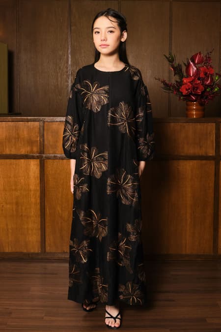 KIDS Delaila Dress - Black