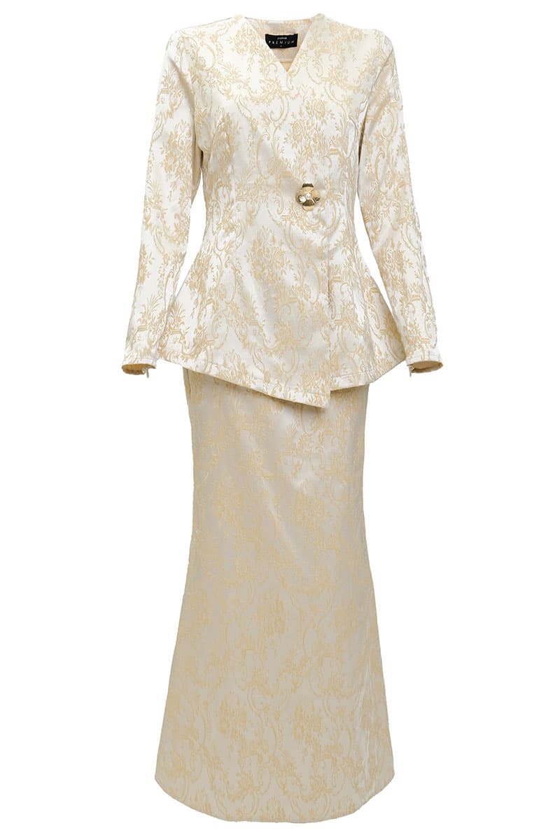 Lanidra Blouse & Skirt - Champagne - Image 2