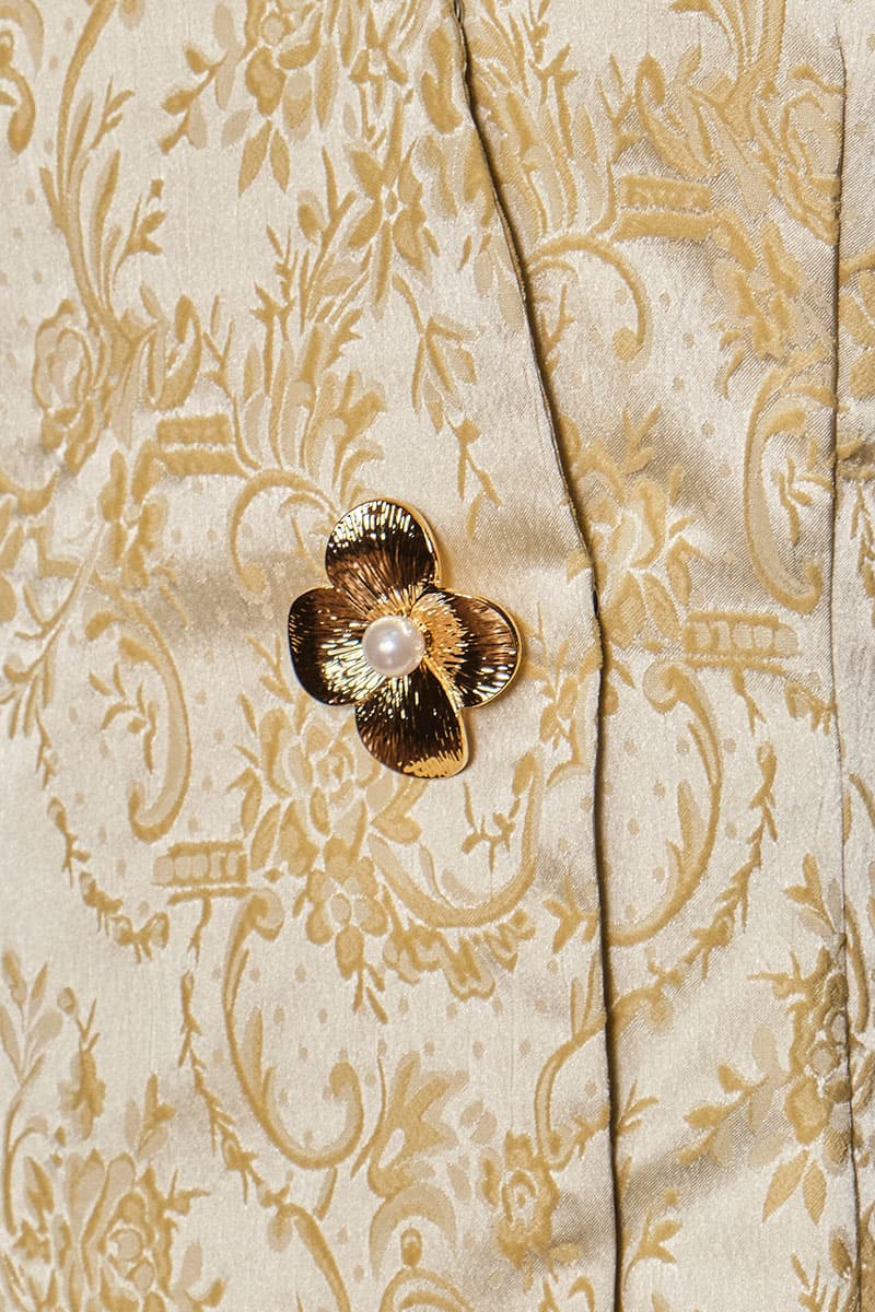 Lanidra Blouse & Skirt - Champagne - Image 5