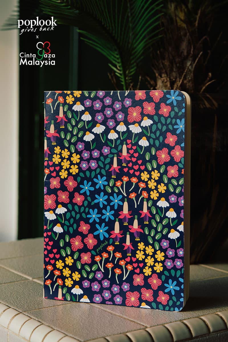 Raya'26 Kaseh Notebook - Midnight - Image 1