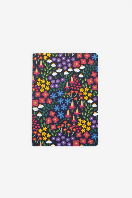 Raya'26 Kaseh Notebook - Midnight