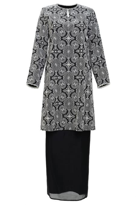 Mahendra Blouse & Skirt - Black