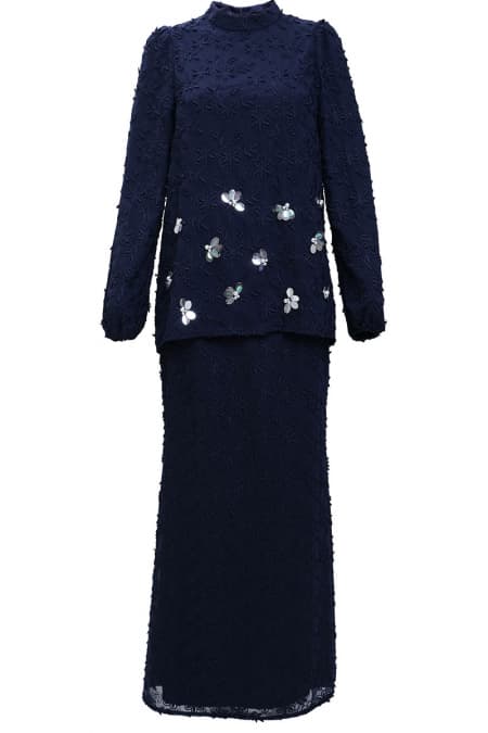 Surendra Blouse & Skirt - Eclipse