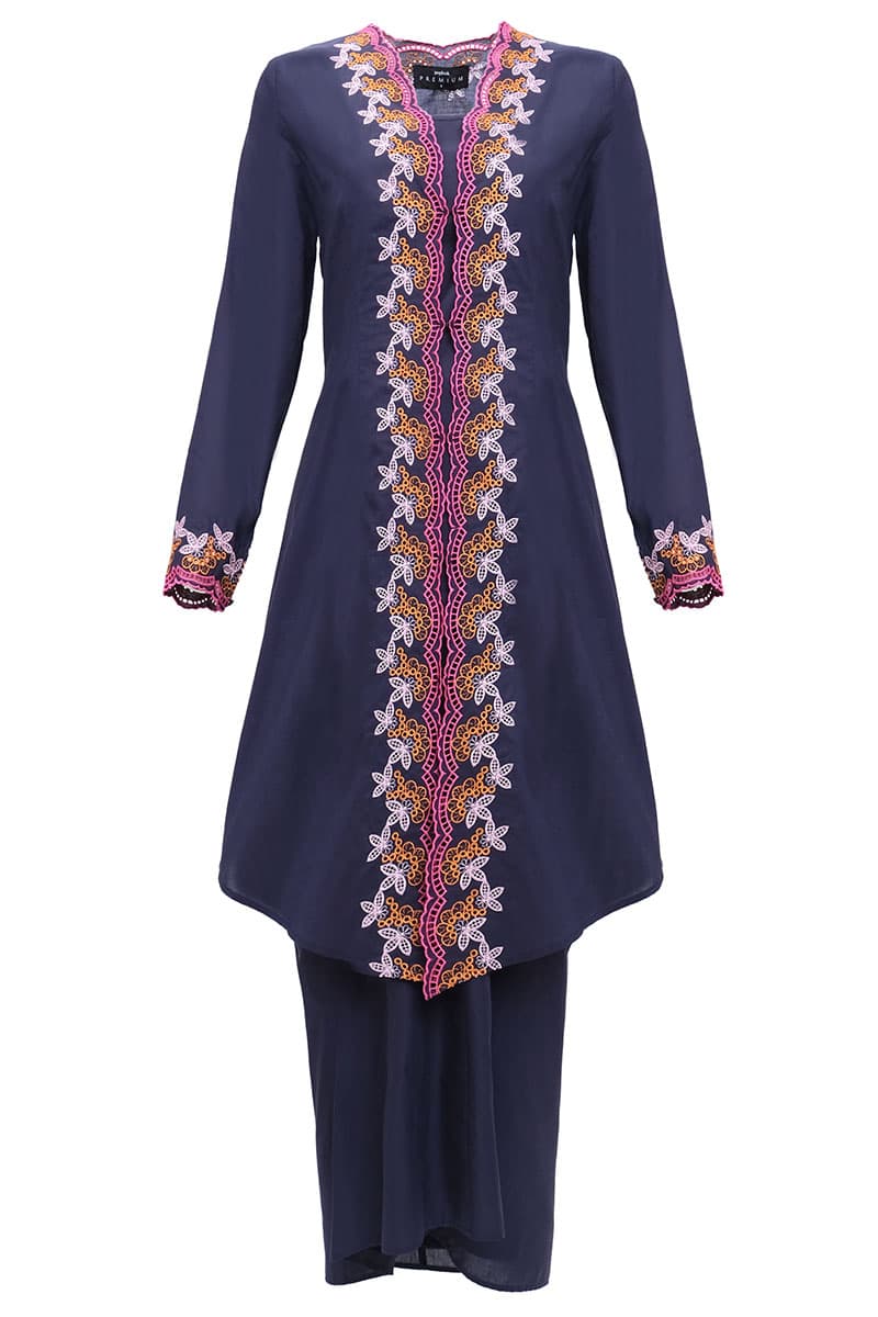 COTTON Surinala Blouse & Skirt - Eclipse - Image 2