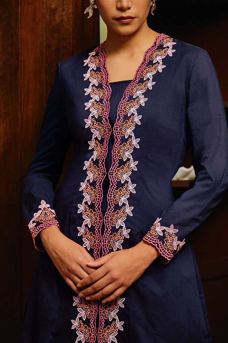 COTTON Surinala Blouse & Skirt - Eclipse - Image 7