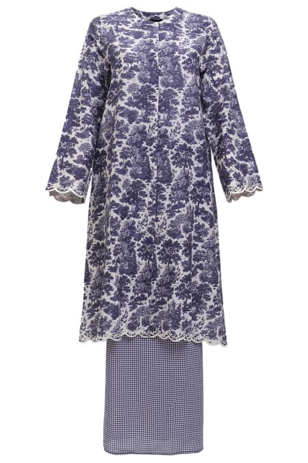 COTTON Murniwati Blouse & Skirt - Eclipse