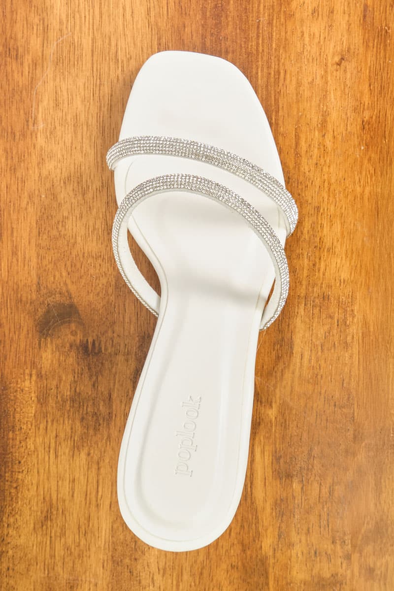 Nurin Strap Heels - White - Image 7