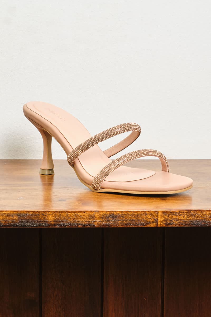 Nurin Strap Heels - Sand - Image 5