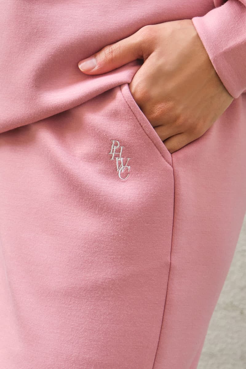 Victor Wide Legged Pants - Dusty Rose - Image 5