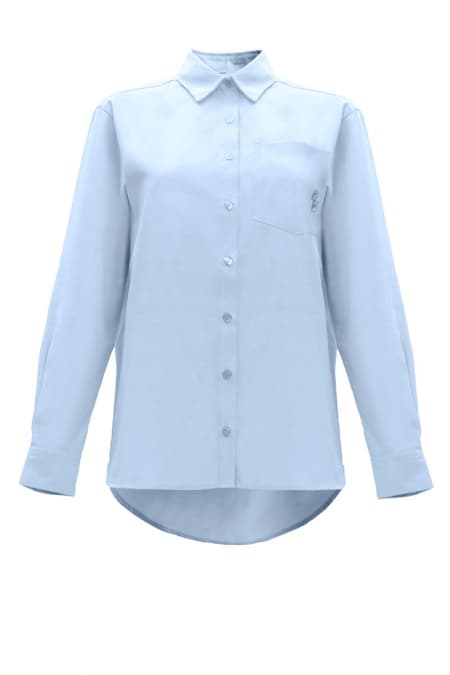 Elite Front Button Shirt - Powder Blue