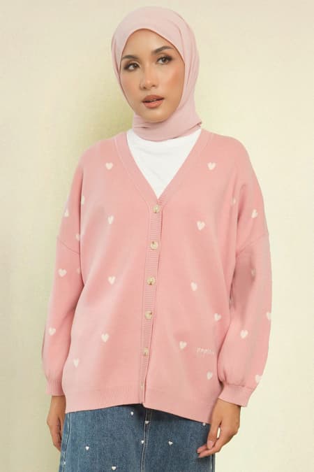 Camelia Drop-Shoulder Cardigan - Primrose