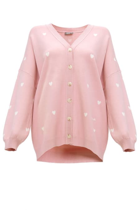 Camelia Drop-Shoulder Cardigan - Primrose
