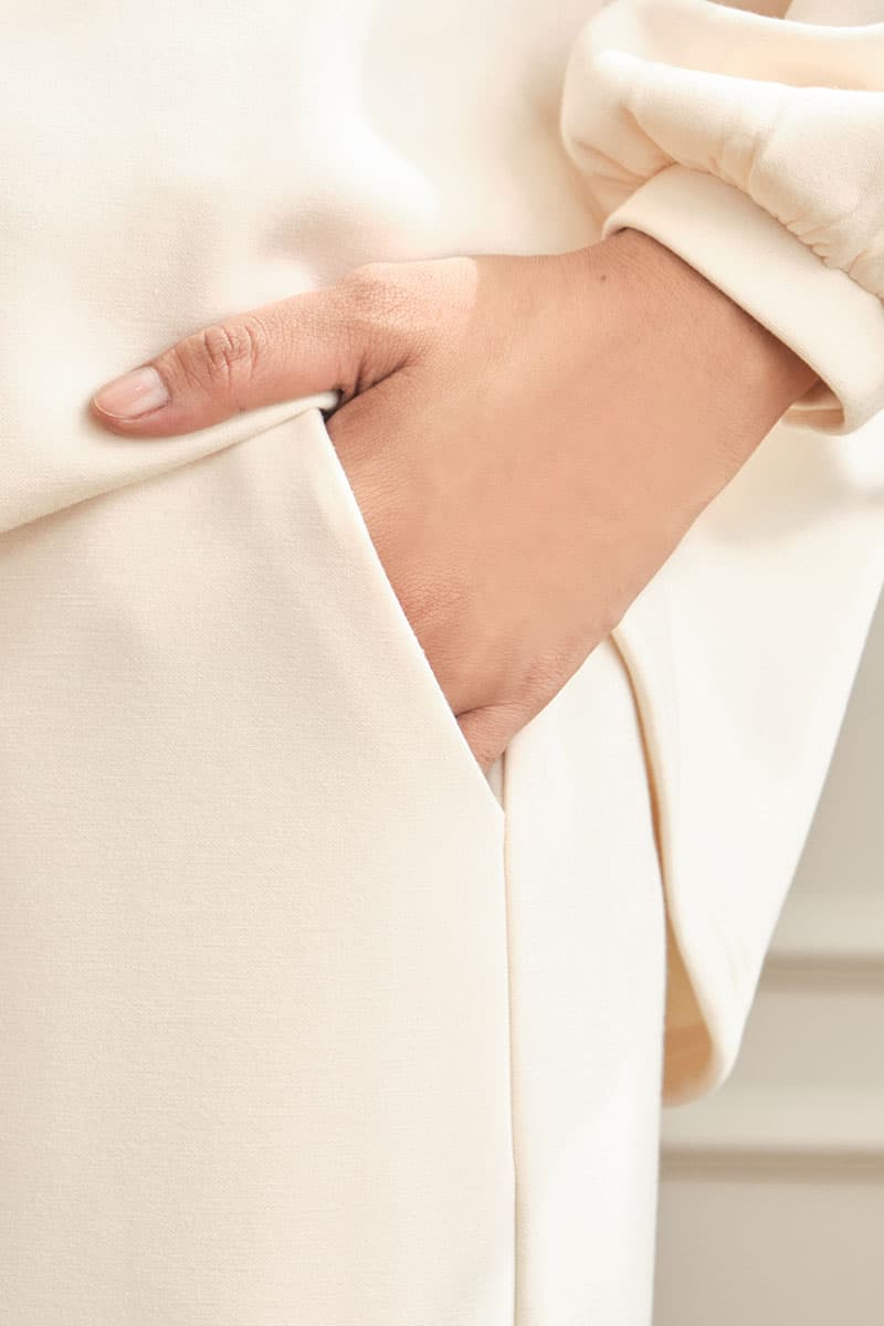 Canyon Wide Legged Pants - Pearl - Image 5