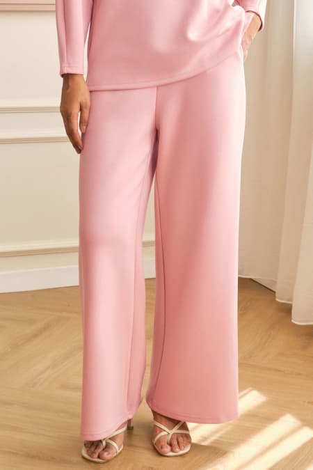 Canyon Wide Legged Pants - Primrose Pink