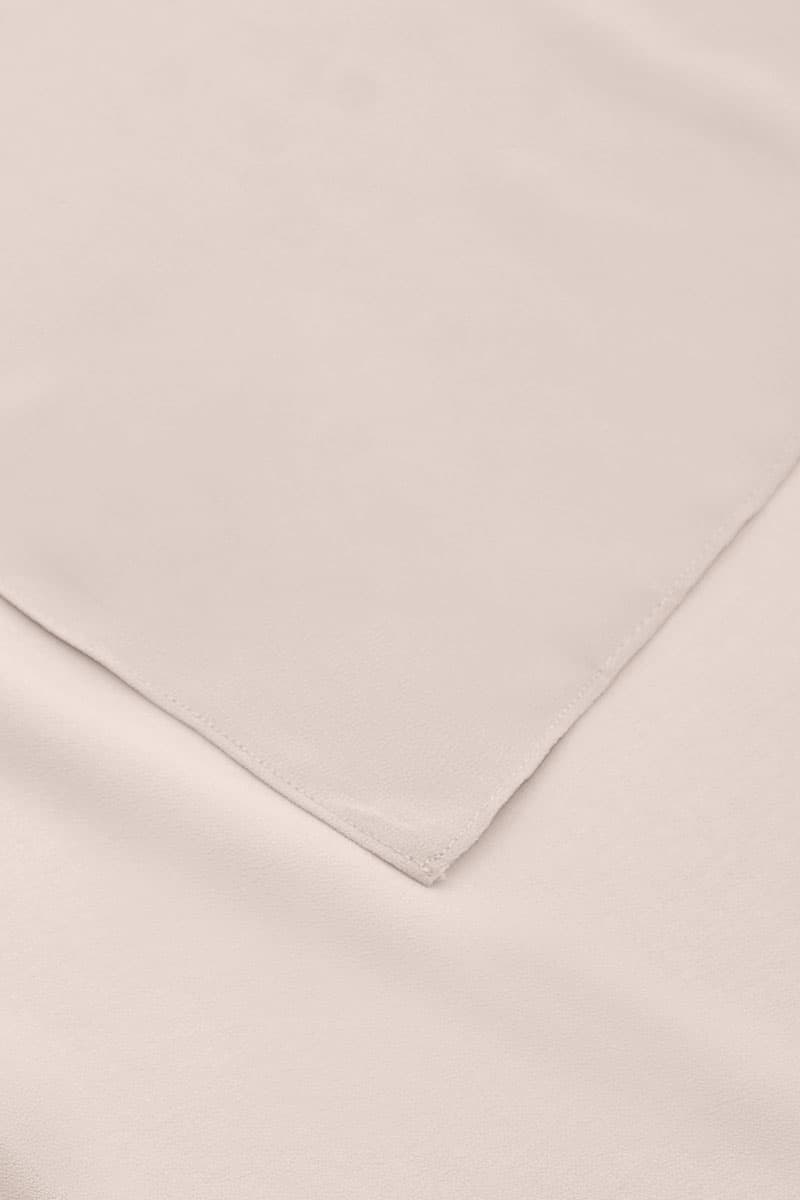 Aida Chiffon Tudung Headscarf - Light Beige - Image 3