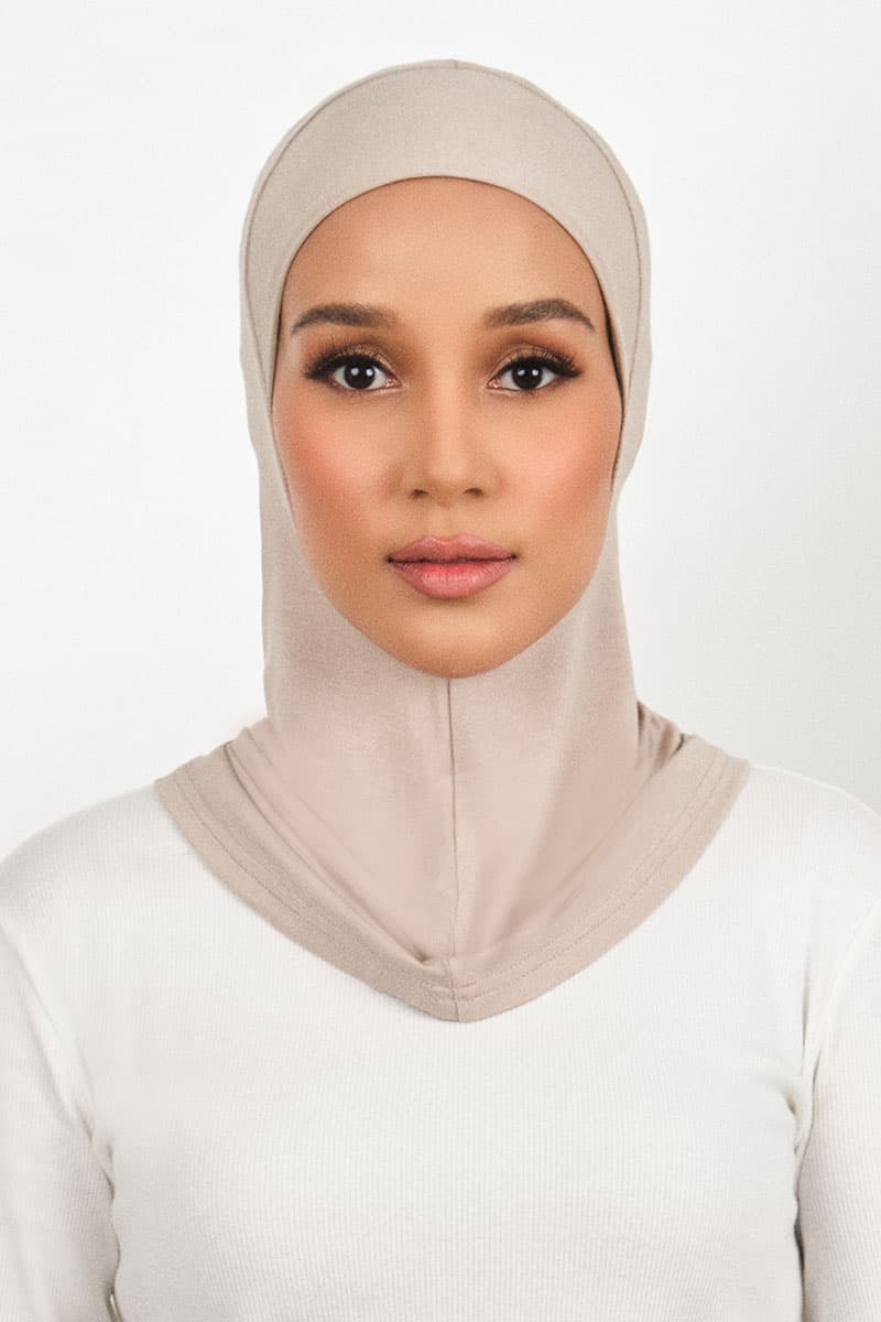 Tahira Rayon Ninja Inner Neck - Nude - Image 1