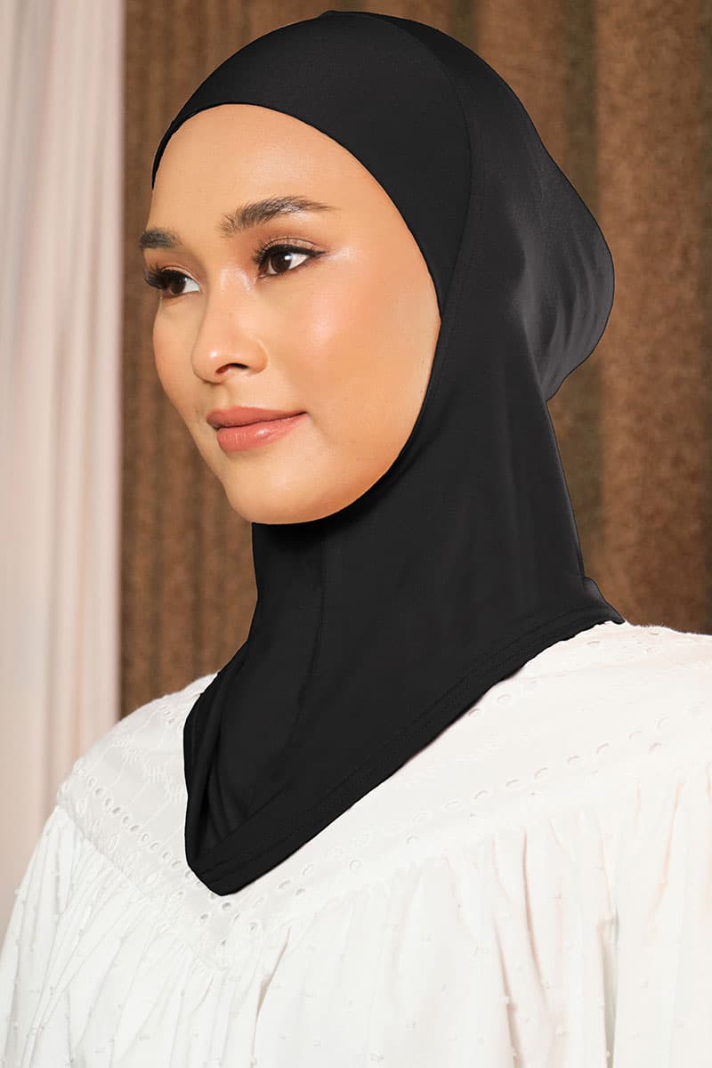 Tahira Rayon Ninja Inner Neck 2.0 - Black - Image 3