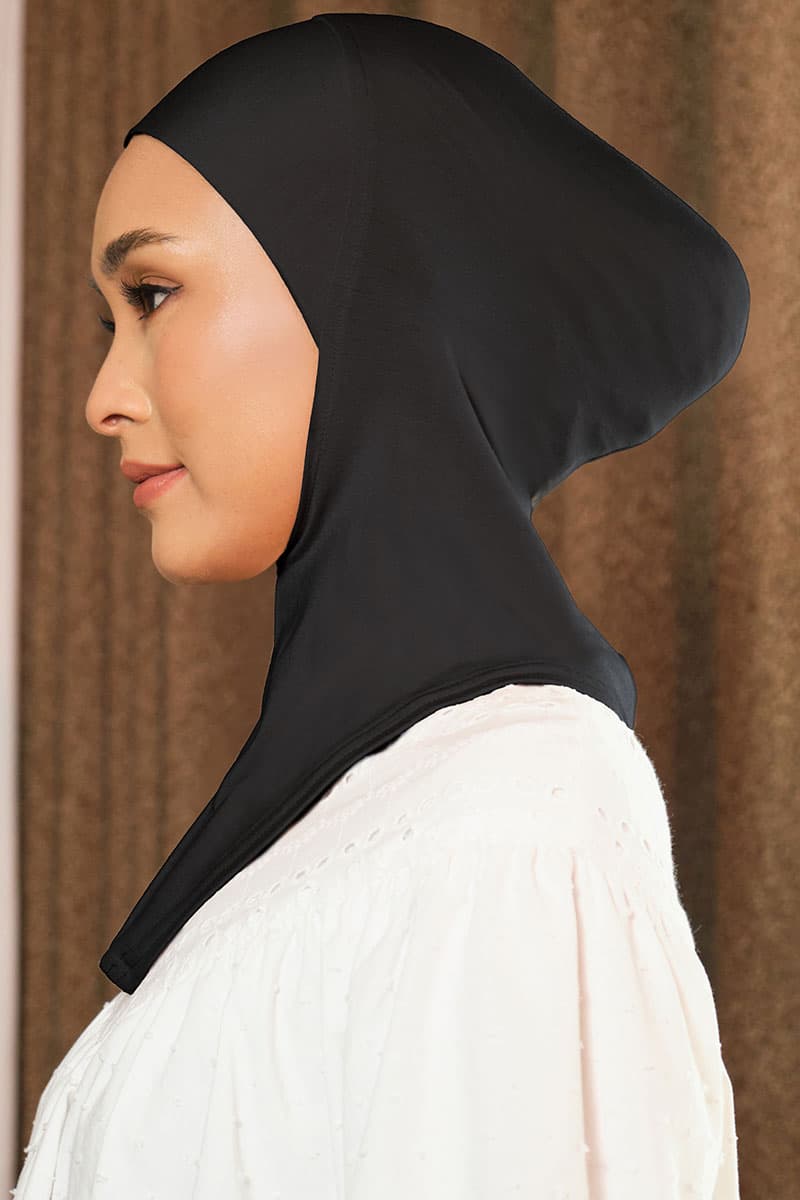 Tahira Rayon Ninja Inner Neck 2.0 - Black - Image 4