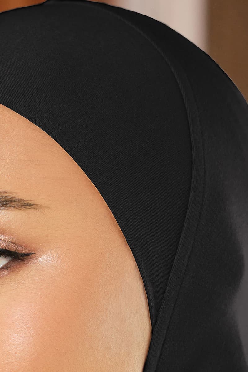 Tahira Rayon Ninja Inner Neck 2.0 - Black - Image 5