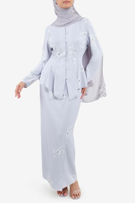 Safira Blouse & Skirt - Periwinkle Print