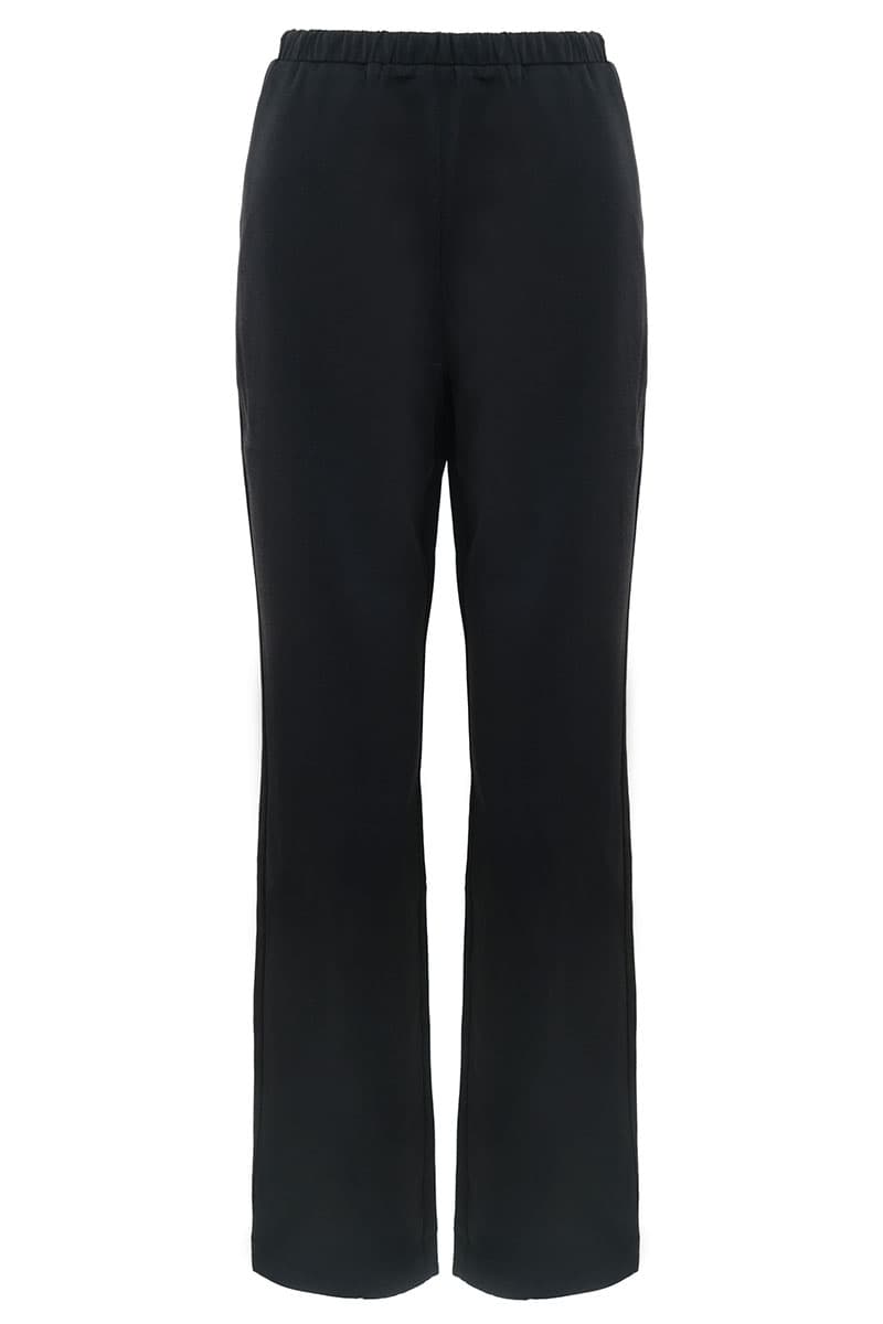 Daniyah Straight Cut Pants - Black - Image 2