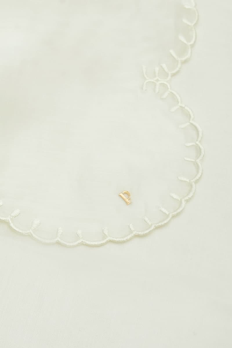 Suci Scallop Selendang - Vanilla - Image 2
