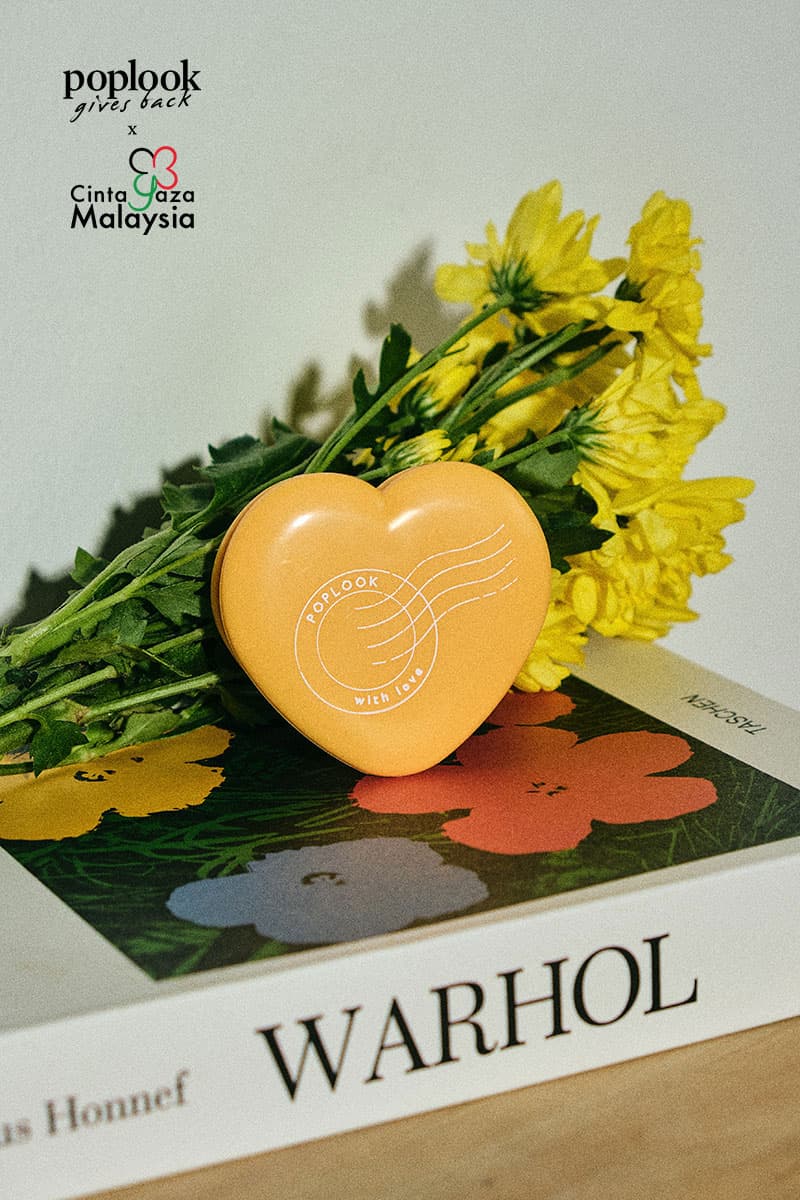 Raya'25 With Love Mirror - Tangerine - Image 1
