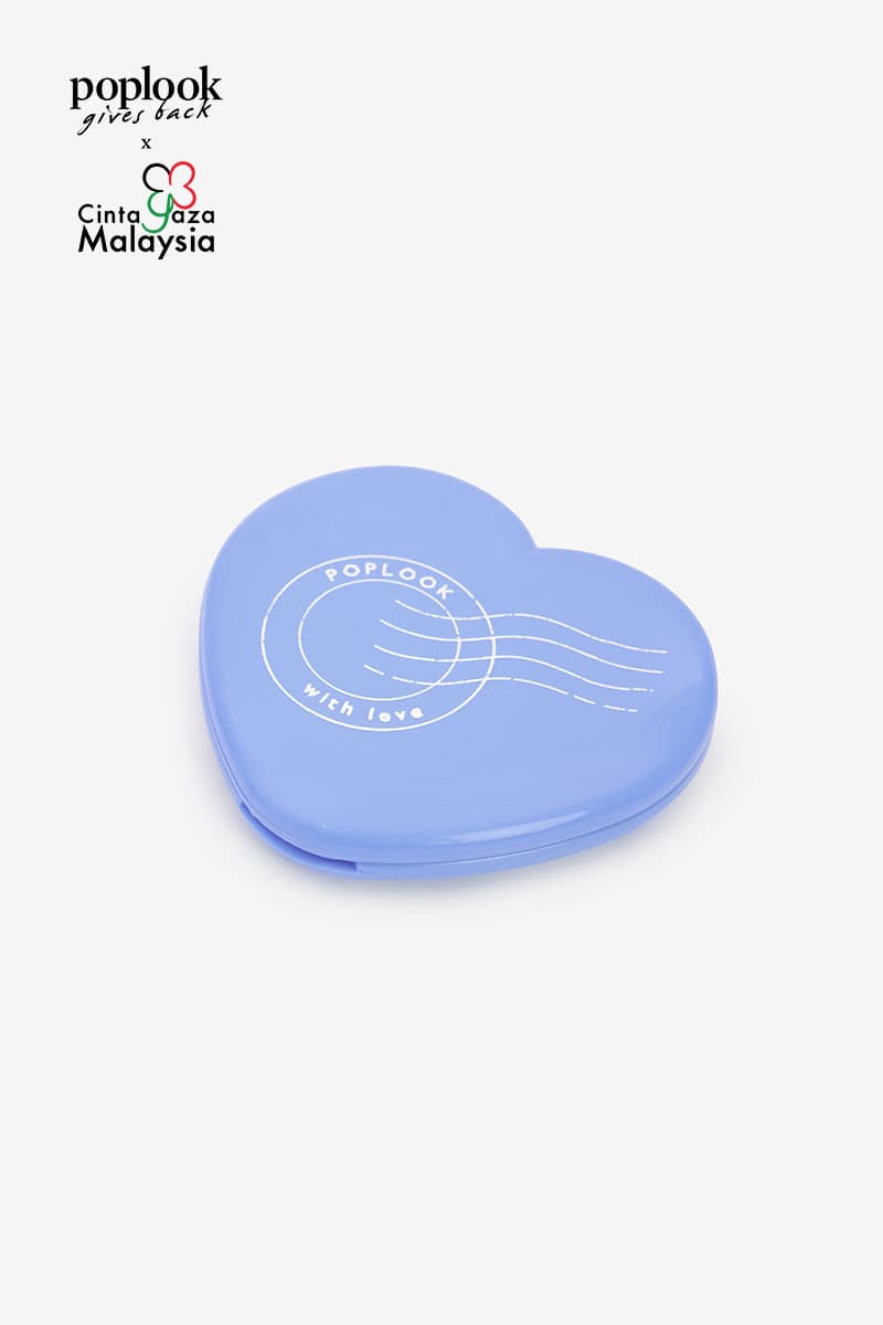 Raya'25 With Love Mirror - Blue Iris - Image 1