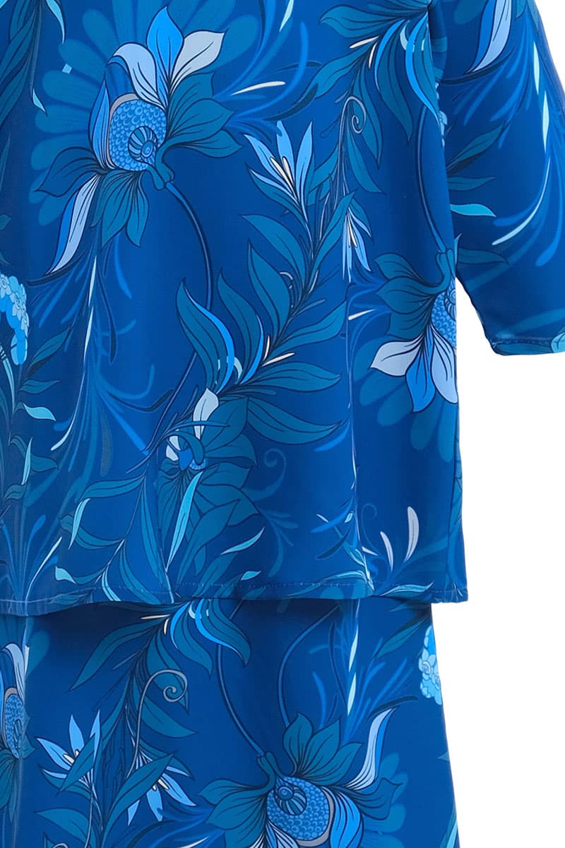 KIDS Raihanab Set - Navy Tropical - Image 5