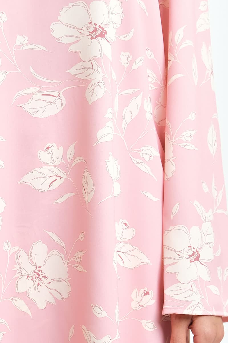 Jenab Puff Shoulder Blouse - Pink Magnolia - Image 6
