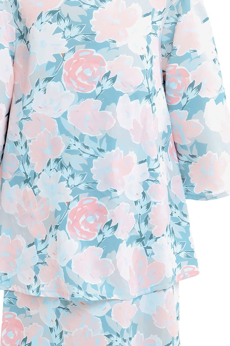 KIDS Jenab Set - Mint/Pink Peony - Image 5