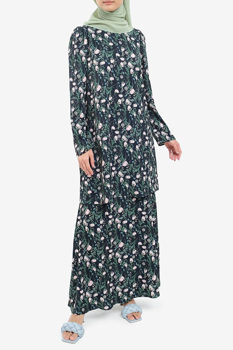 Zulla Mermaid Skirt - Black Garden - Image 3