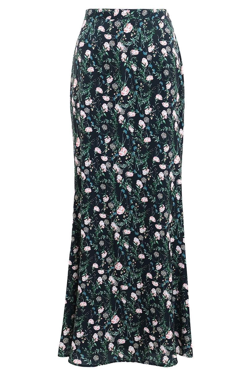 Zulla Mermaid Skirt - Black Garden - Image 2