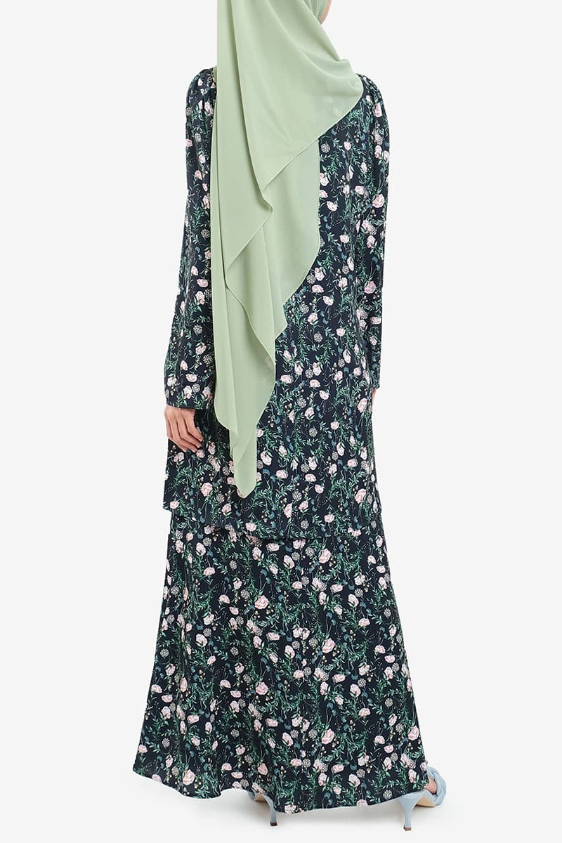 Zulla Mermaid Skirt - Black Garden - Image 5