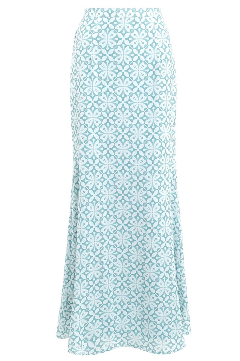 Zulla Mermaid Skirt - Mint Motif - Image 2