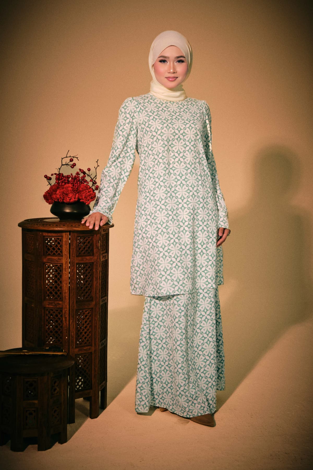 Zulla Mermaid Skirt - Mint Motif - Image 1