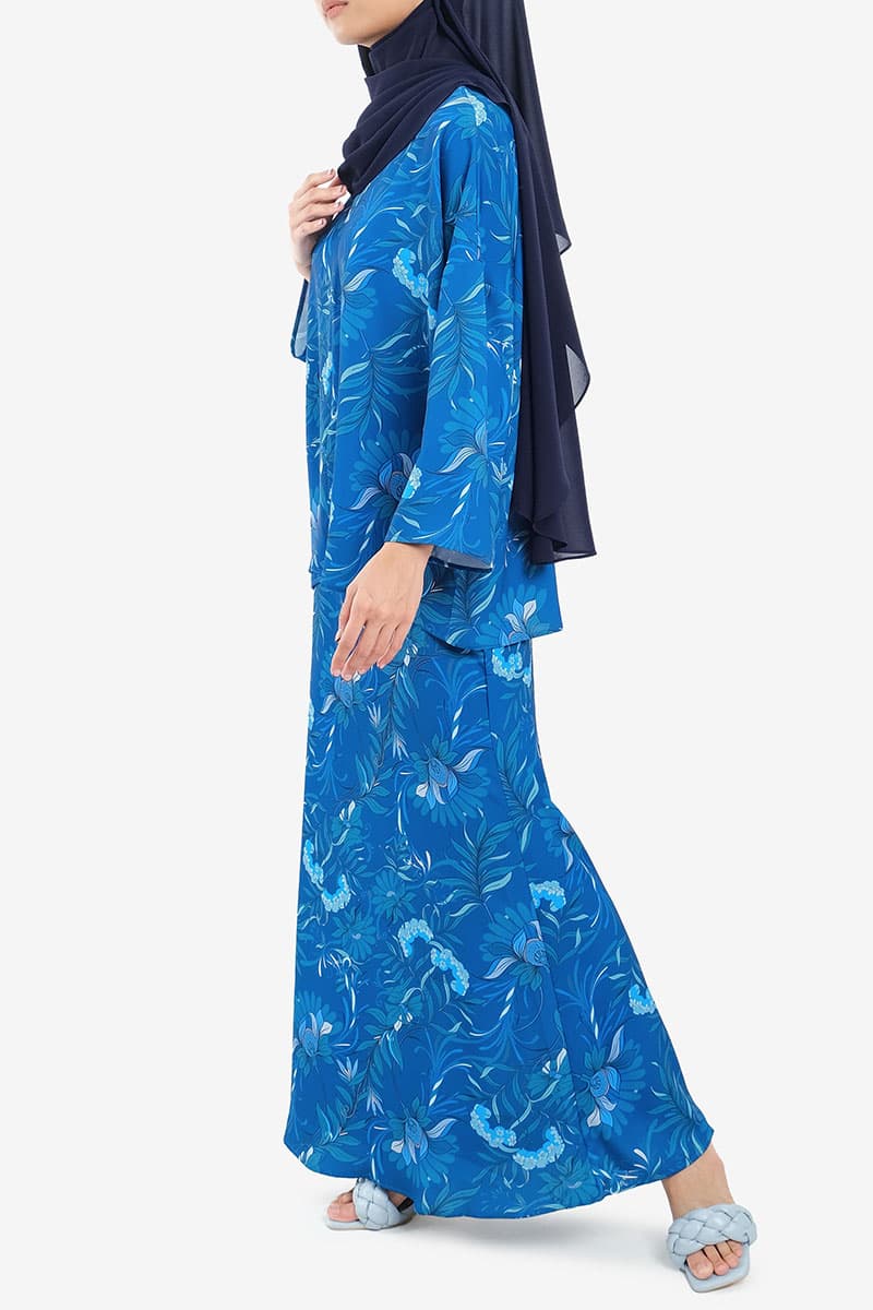 Zulla Mermaid Skirt - Navy Tropical - Image 4